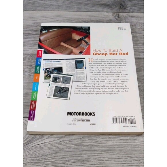How to Build a Cheap Hot Rod (Motorbooks Workshop) by Parks, Dennis W. DIY Book - Picture 2 of 6